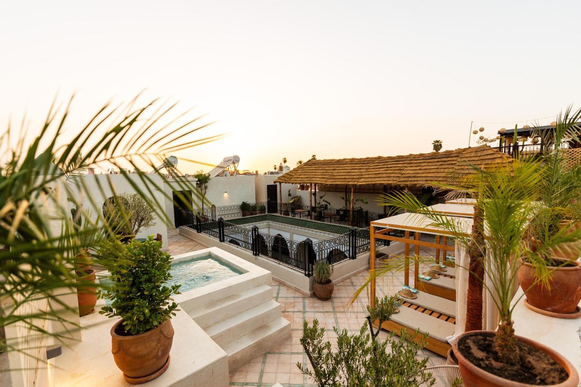 Alrashid Marrakech Hotel มาร์ราเกช ภายนอก รูปภาพ