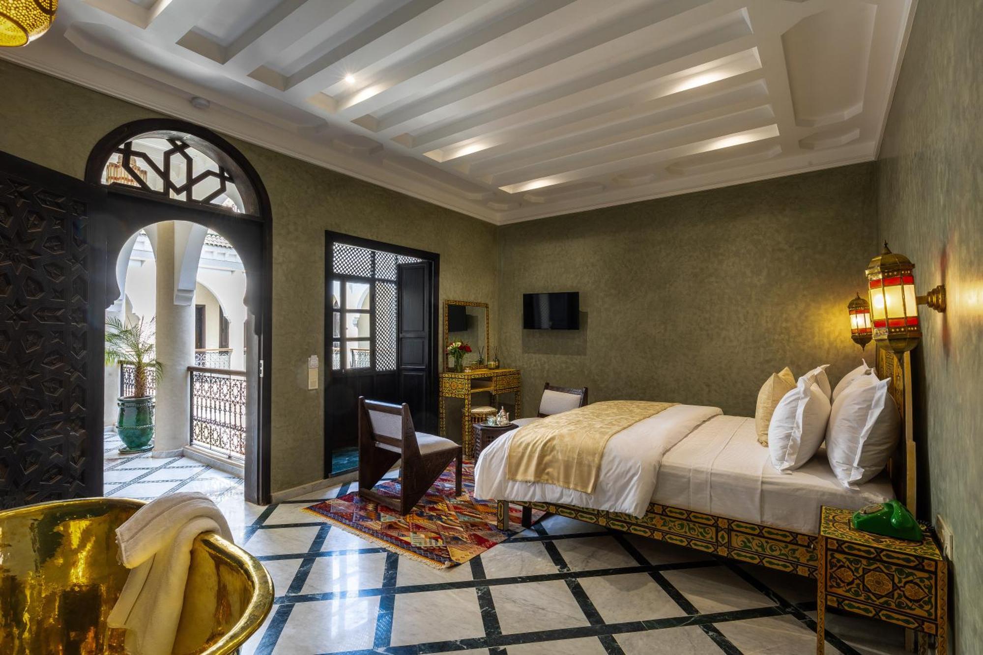 Alrashid Marrakech Hotel มาร์ราเกช ภายนอก รูปภาพ