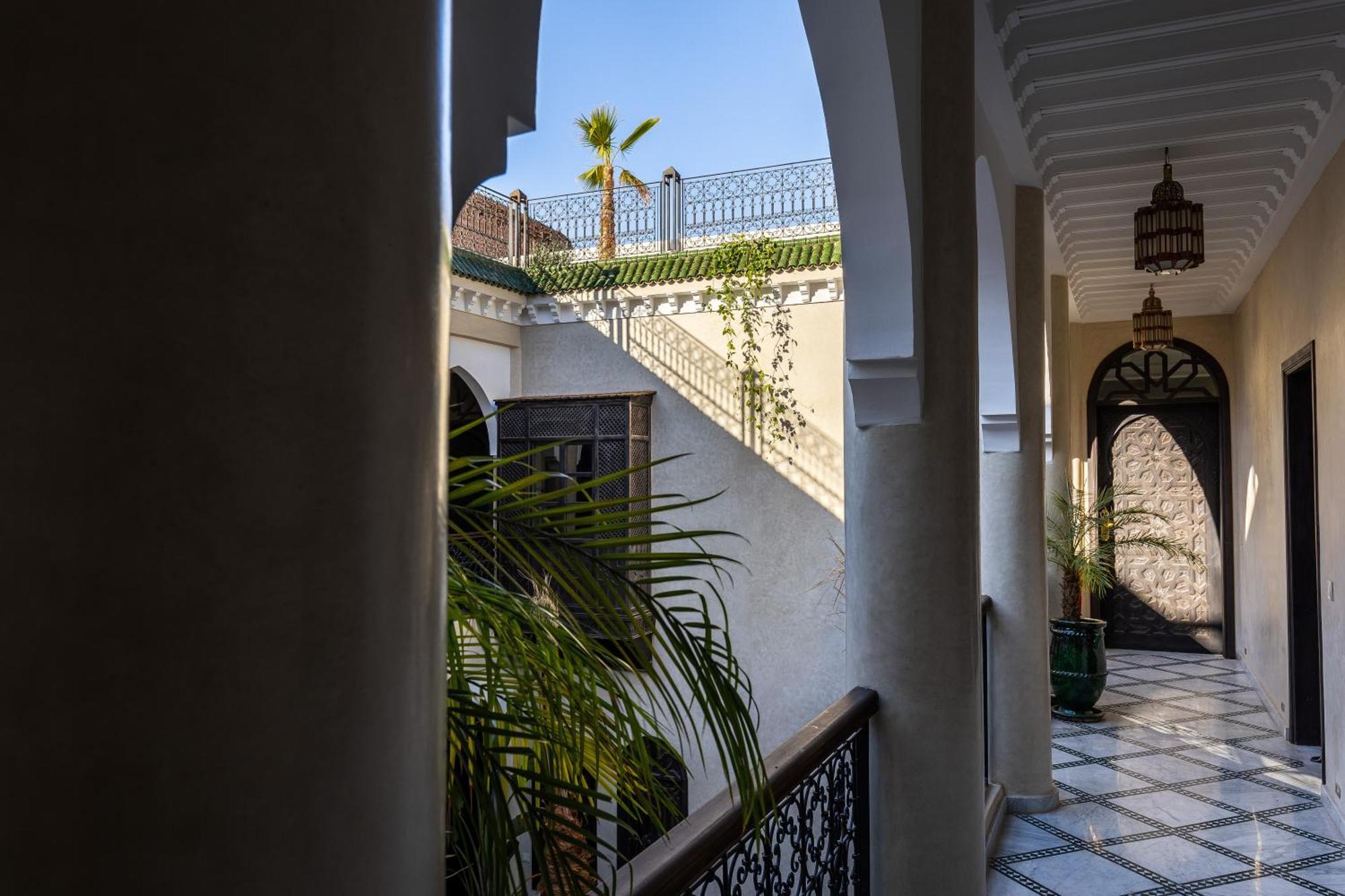 Alrashid Marrakech Hotel มาร์ราเกช ภายนอก รูปภาพ